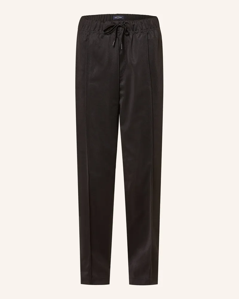 Fred Perry Track Pants Mit Galonstreifen schwarz Schwarz