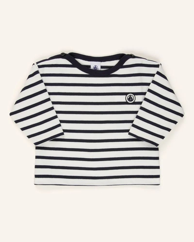 Petit Bateau Longsleeve weiss Weiss