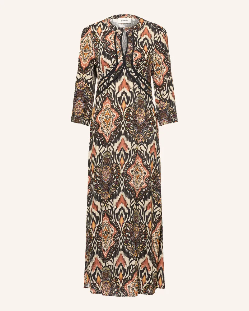 ba&sh Kleid Zonoa Mit 3/4-Arm schwarz Schwarz