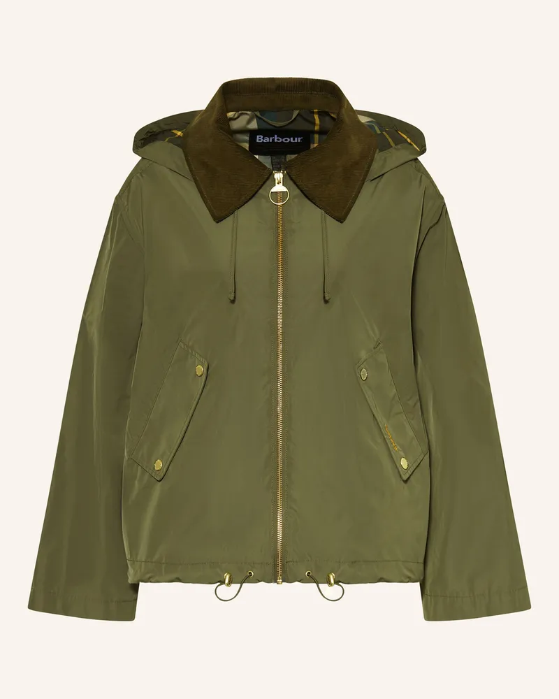 Barbour Jacke Weaver gruen Oliv