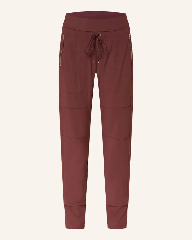 RAFFAELLO ROSSI  Hose CANDY im Jogging-Stil Dunkelrot