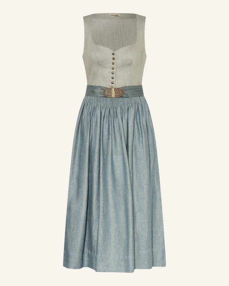 Gottseidank Leinendirndl HEDI Blaugrau