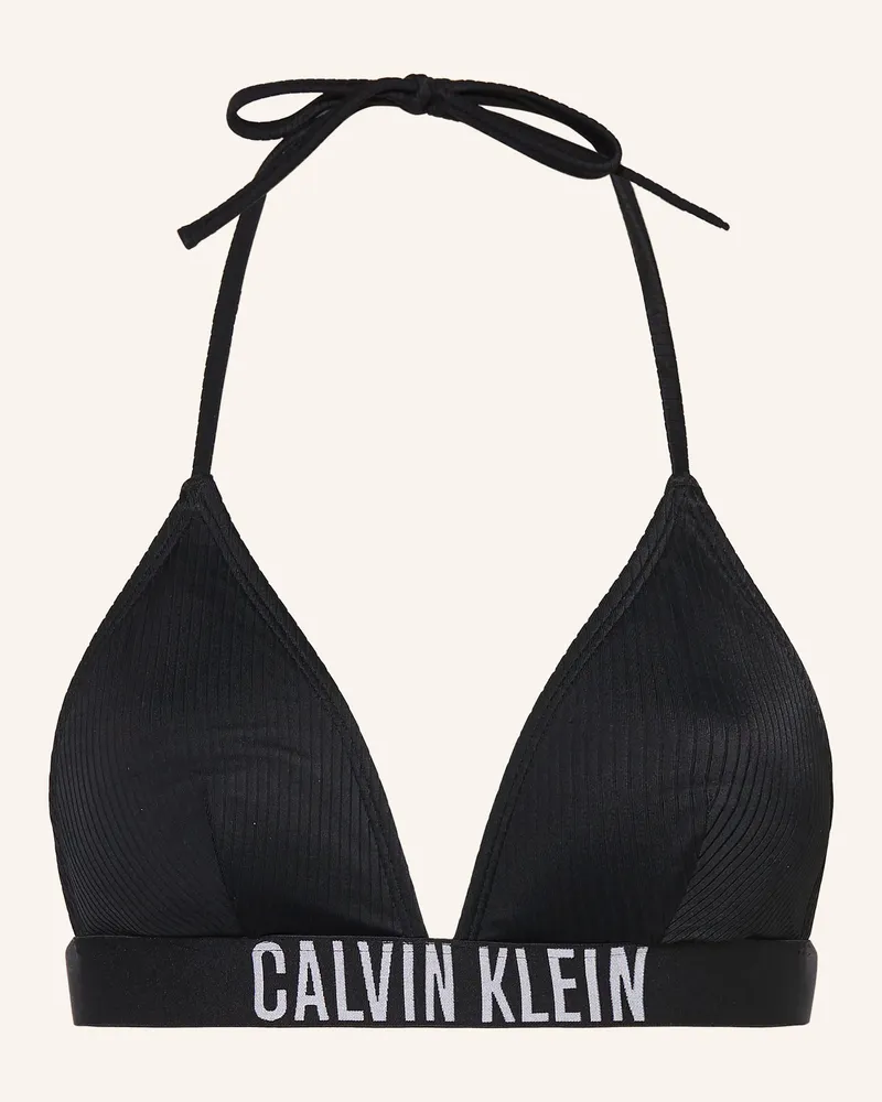 Calvin Klein Triangel-Bikini-Top INTENSE POWER Schwarz
