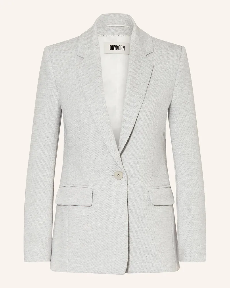 Drykorn Piqué-Blazer Atlin_2 grau Hellgrau