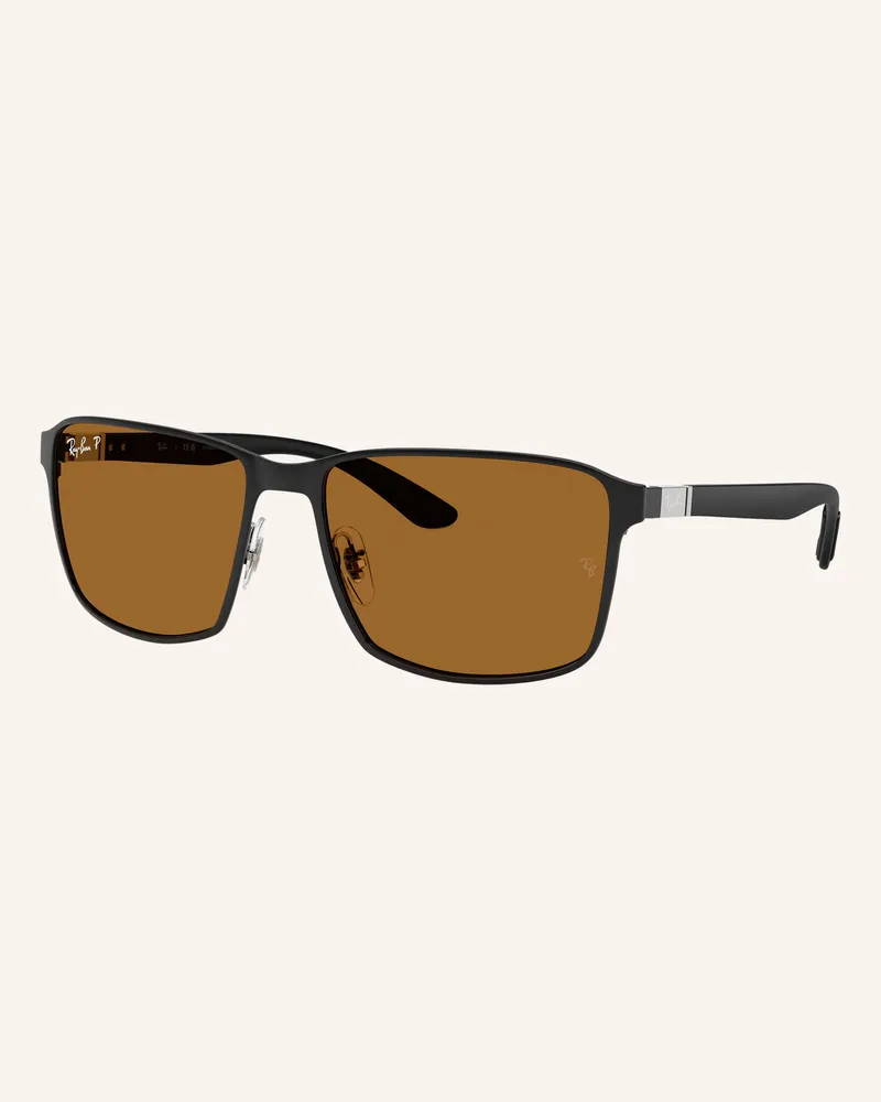Ray Ban Sonnenbrille rb3721ch schwarz Matt
