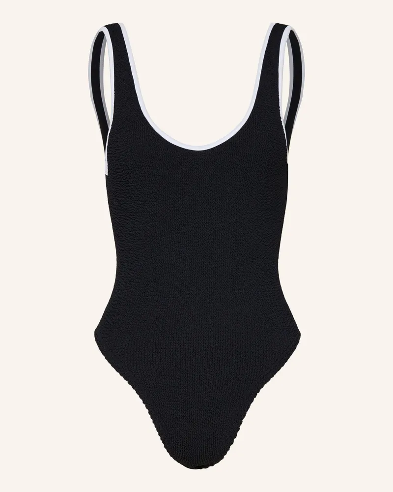 Hunza G Badeanzug FAYE Schwarz