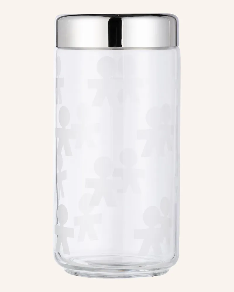 Alessi Aufbewahrungsdose Girotondo silber Silber