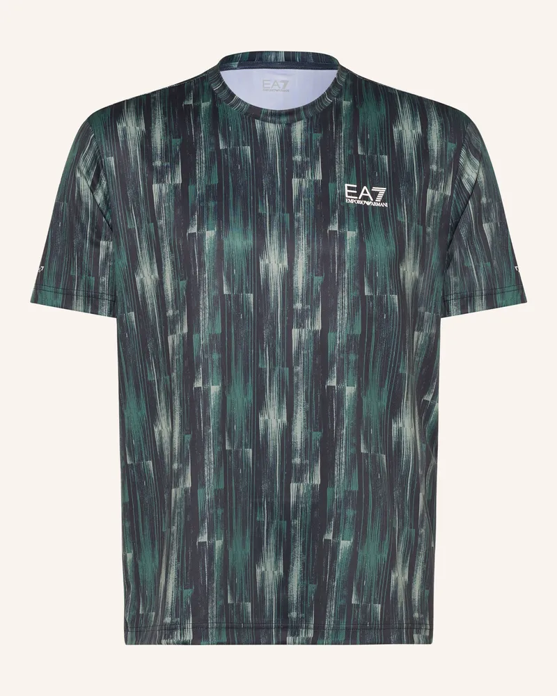EA7 Funktionsshirt blau Dunkelblau