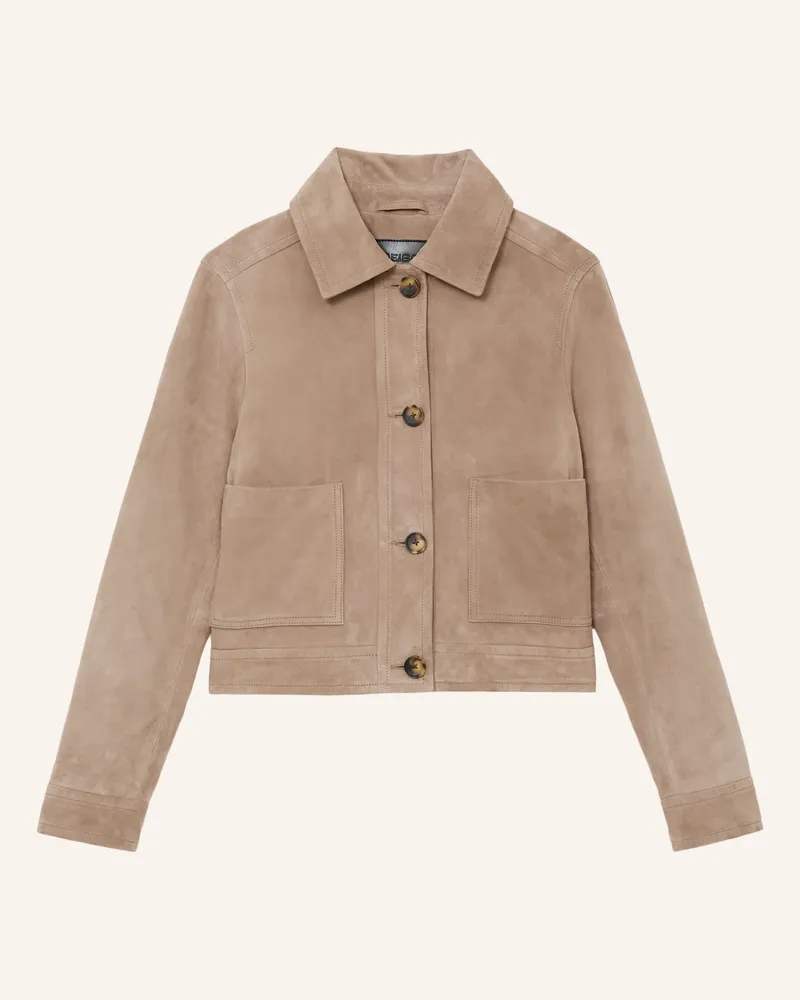 Reiss Lederjacke Sonny braun Hellbraun