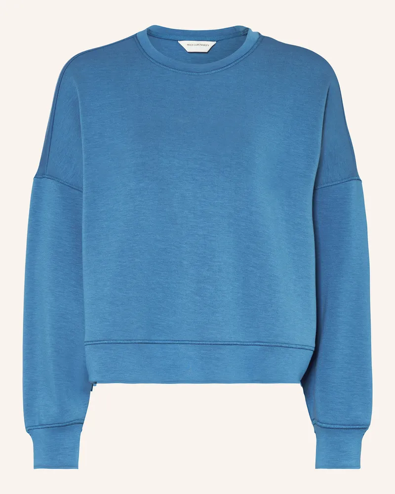 MOSS COPENHAGEN Sweatshirt MSCHDALVINA IMA Blau