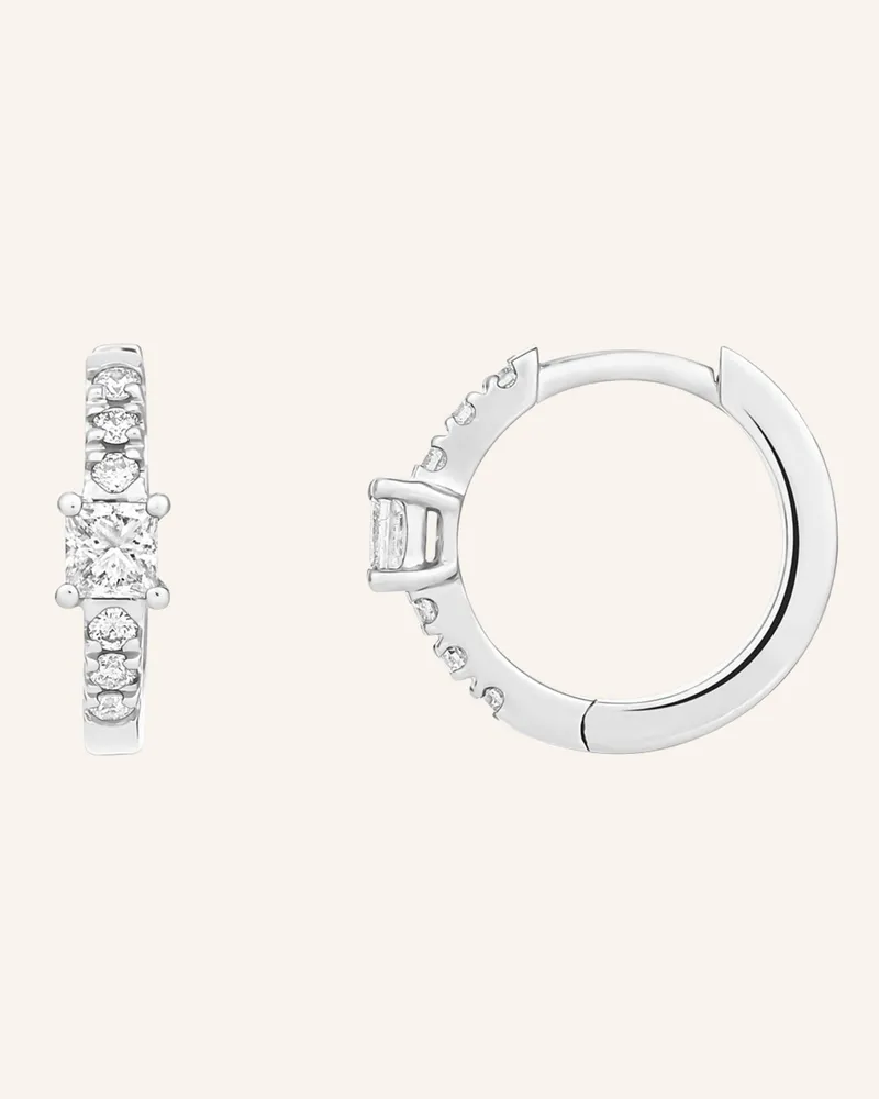 Wempe Fine Jewelry Creole Minimalism silber Weissgold