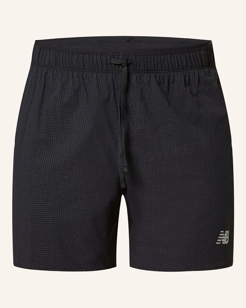 New Balance 2-In-1-Laufshorts Rc Ultra Light Split Short 5" schwarz Schwarz