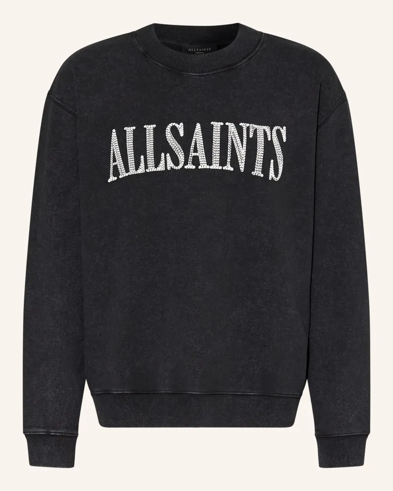 AllSaints Sweatshirt Dash schwarz Schwarz