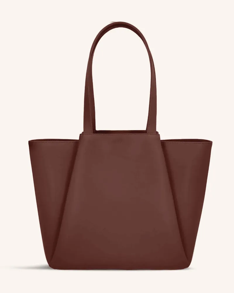KAAI Schultertasche Pyramid braun Braun