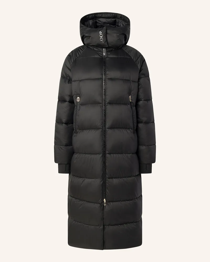 JOOP! Steppmantel Carina Mit Abnehmbarer Kapuze schwarz 001