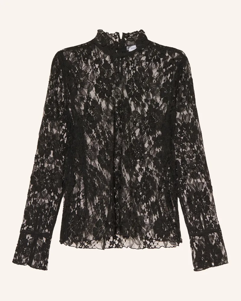 Darling Harbour Blusenshirt Aus Spitze schwarz Black