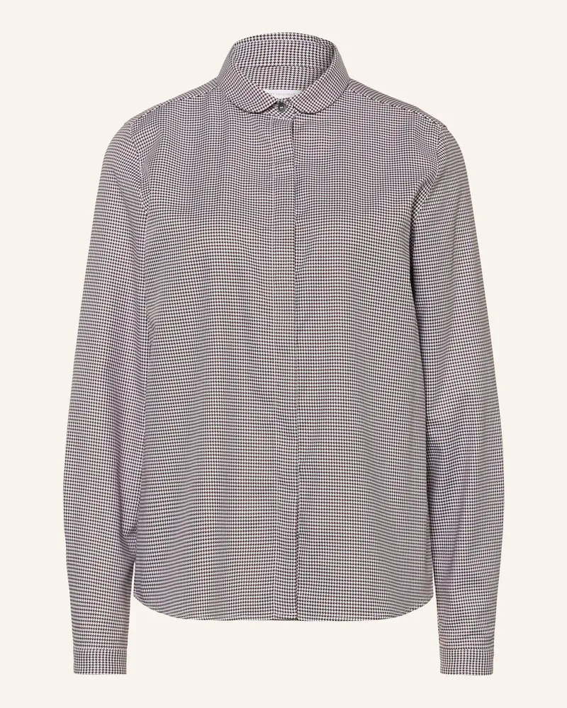 Robert Friedman Bluse Asia braun Weiss