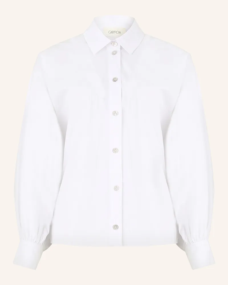 Cartoon Hemdbluse Weiss