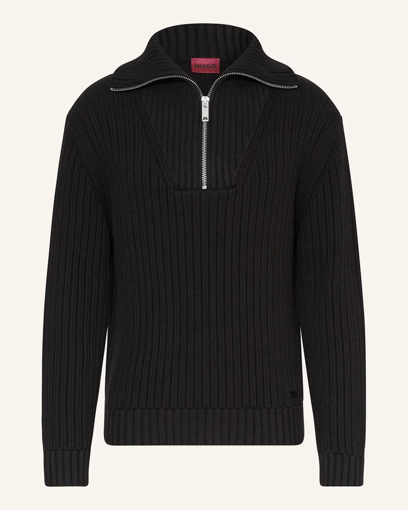 HUGO BOSS Troyer Srigg schwarz Schwarz