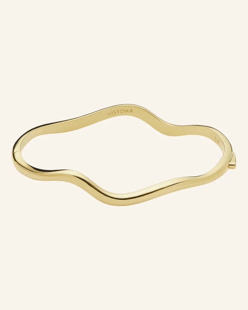Missoma Armreifen MOLTEN CLASSIC HINGED by GLAMBOU Gold