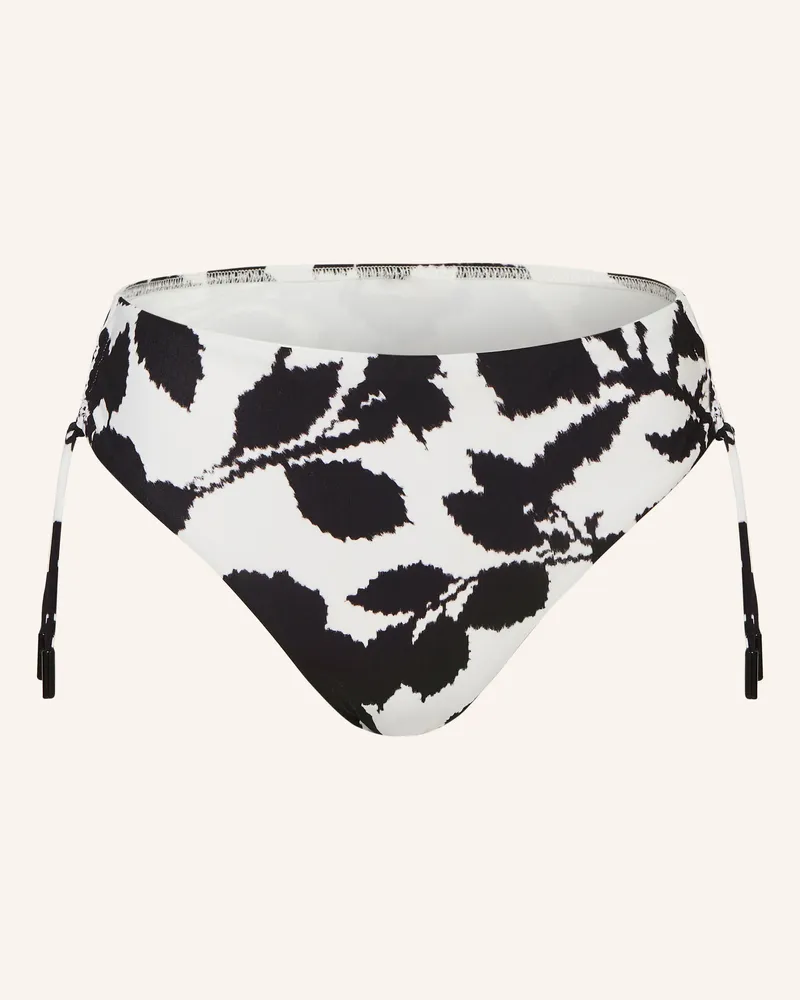 Maryan Mehlhorn Basic-Bikini-Hose Florascape schwarz Schwarz
