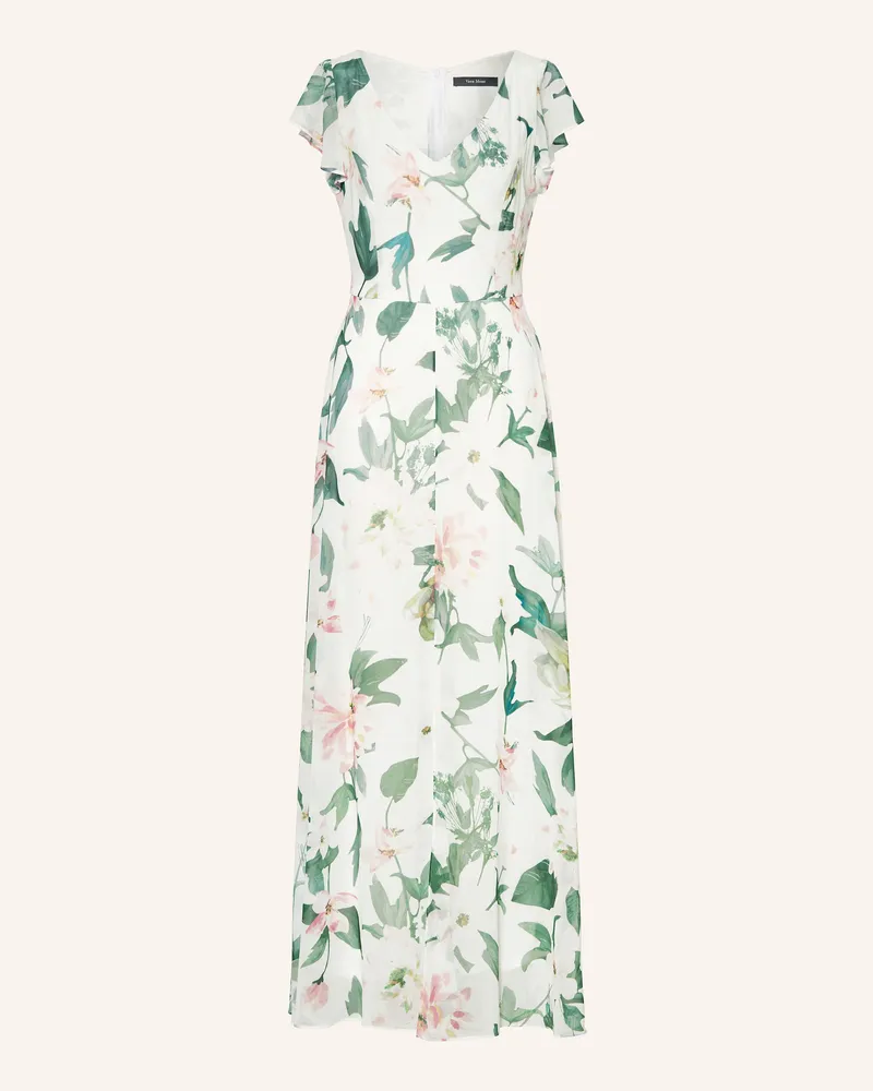 Vera Mont Jumpsuit im Materialmix mit Rüschen Creme