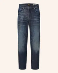 HUGO BOSS Jeans TROY Regular Tapered Fit Blau