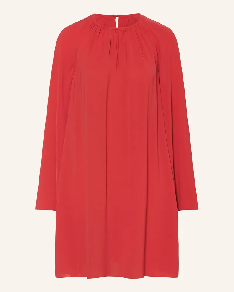 Max Mara Kleid MADIA mit Rüschen Rot