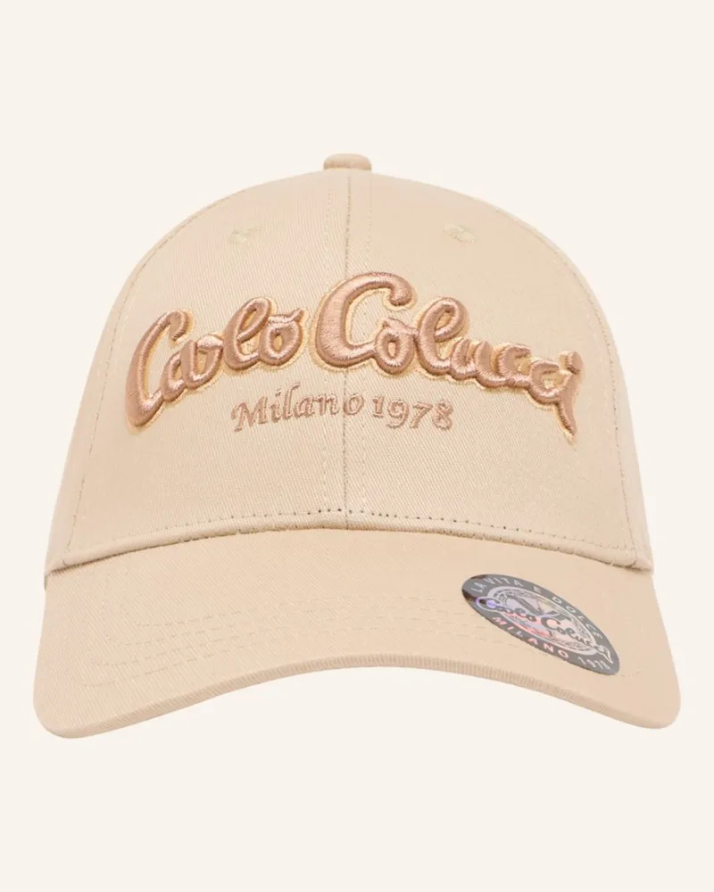 Carlo Colucci Unisex Basic Basecap ELEZI Braun