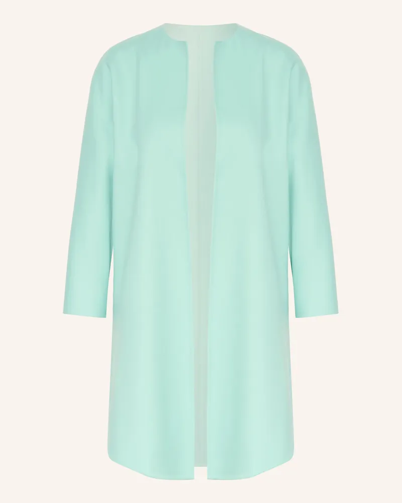 Manzoni 24 Wollmantel blau Türkis