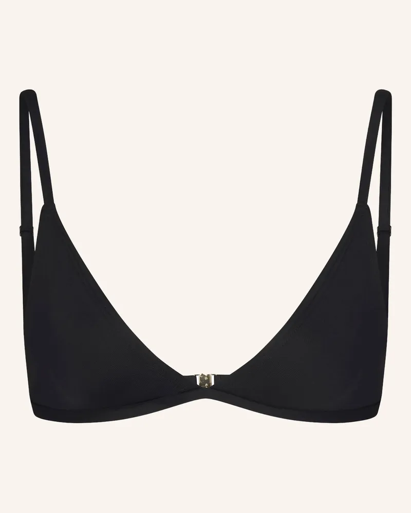 SKIMS Tiangel-Bikini-Top Iconic Swim schwarz Obd