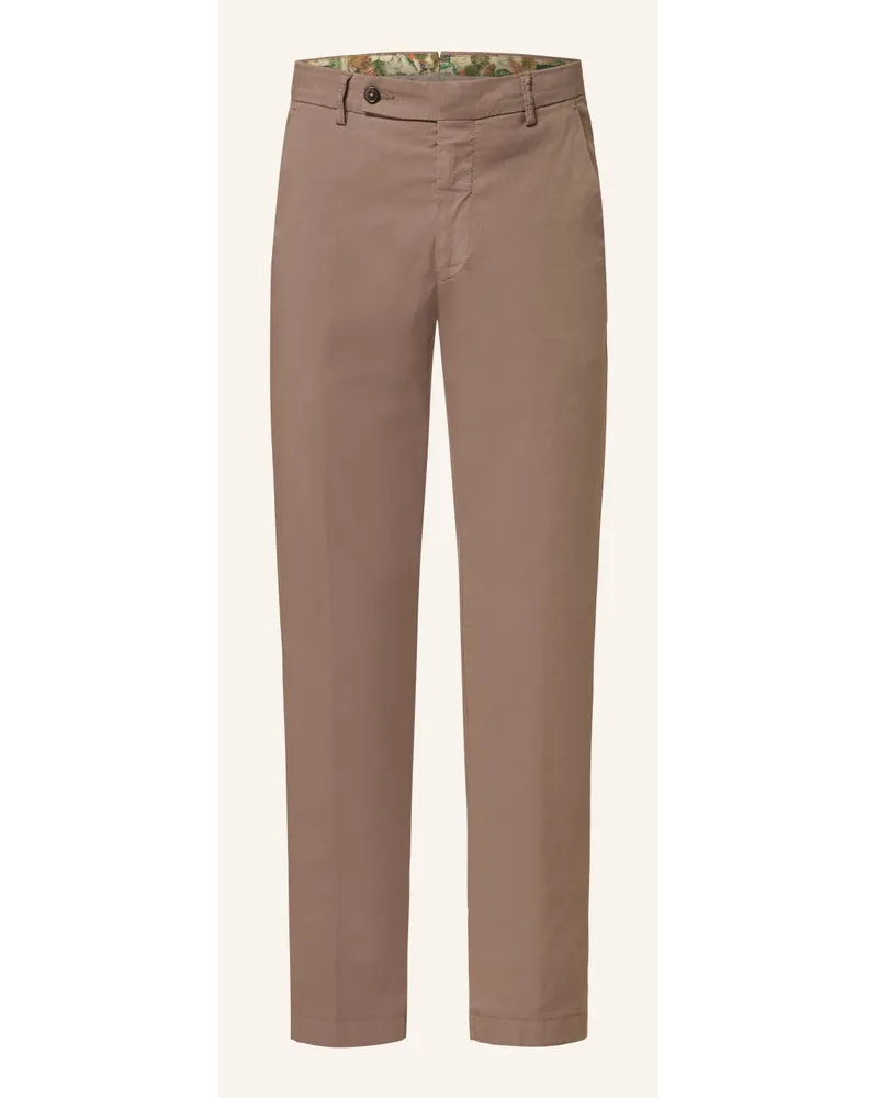 Berwich Chino Extra Slim Fit Braun