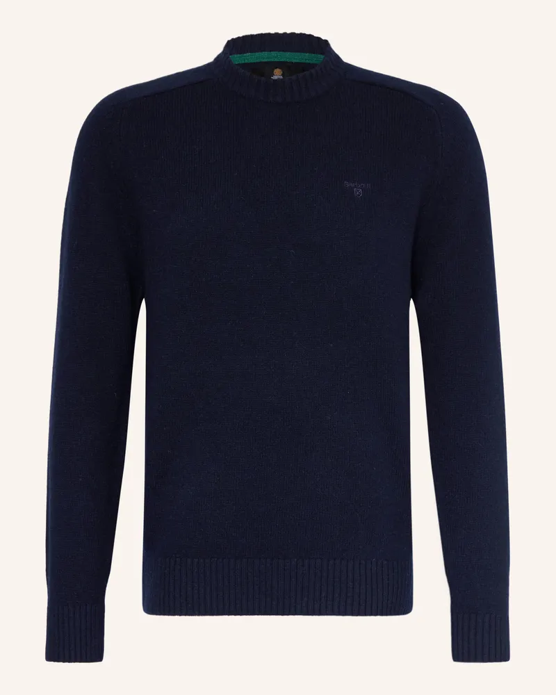 Barbour Pullover blau Dunkelblau