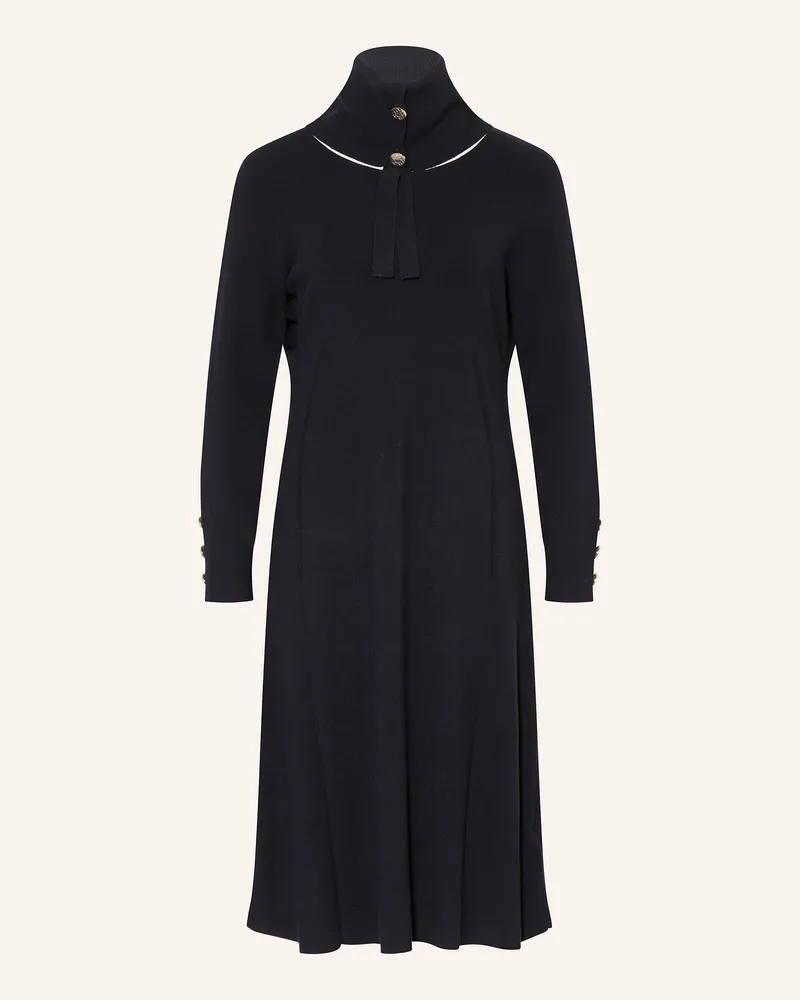 Elena Mirò Strickkleid blau Dunkelblau