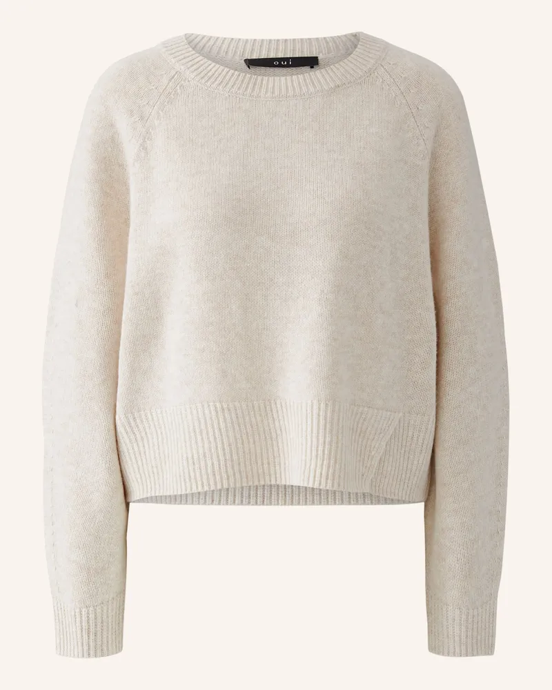 Oui  Pullover beige Beige