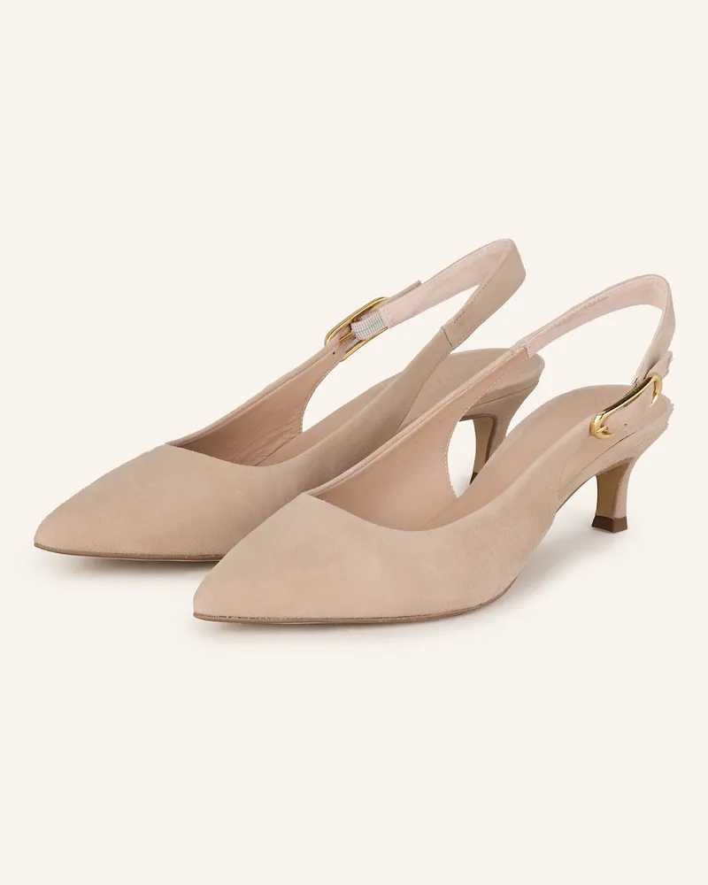 Unisa Slingpumps IBON Beige