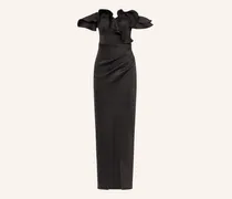 Abendkleid mit Volants
