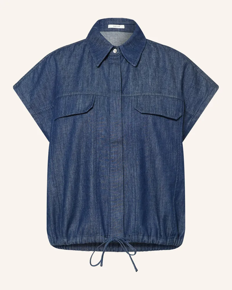 OPUS Jeansbluse Fulisma blau Blau