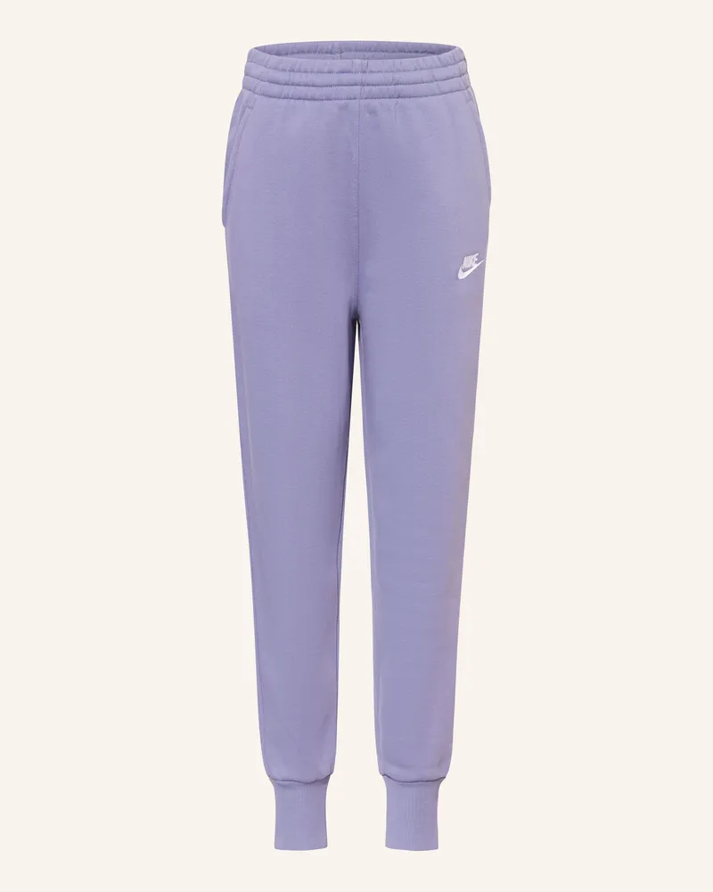 Nike Sweatpants Sportswear Club blau Helllila