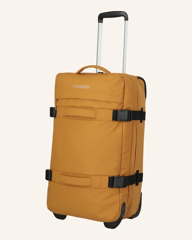 Travelite Trolley Bolonia Medium gelb Dunkelgelb