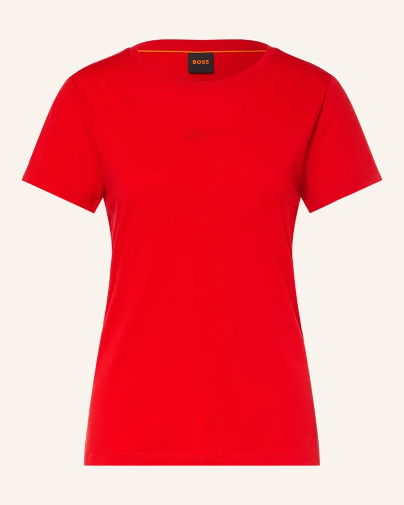HUGO BOSS T-Shirt Elove rot Rot