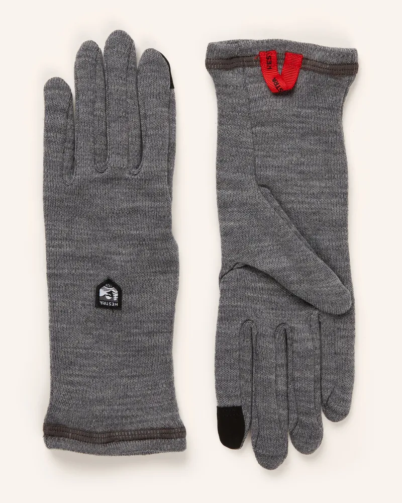 Hestra Handschuhe GRAVITA aus Merinowolle Grau