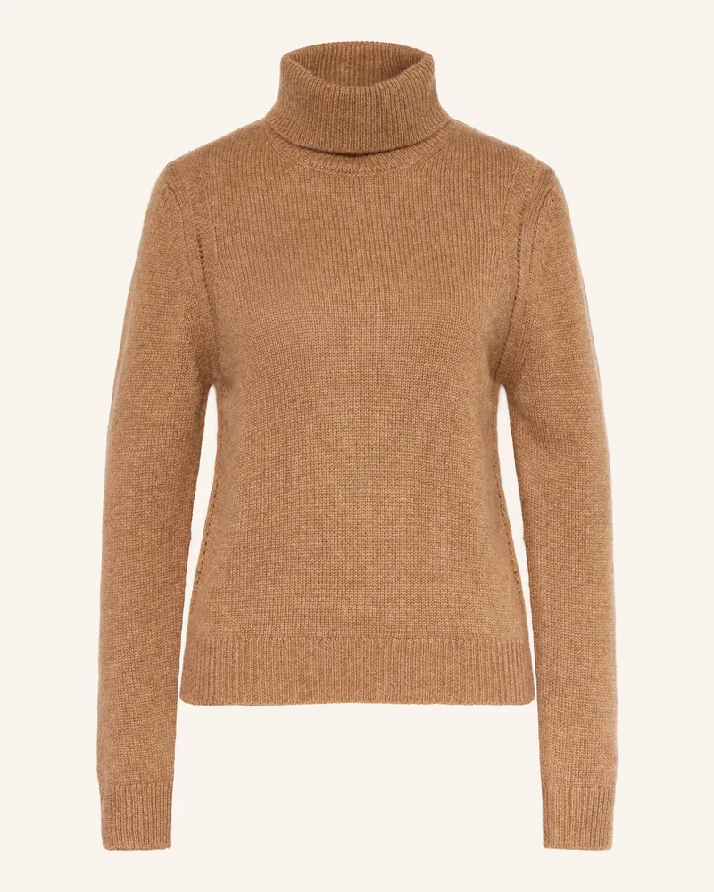 ba&sh Rollkragenpullover CHALIE aus Cashmere Camel