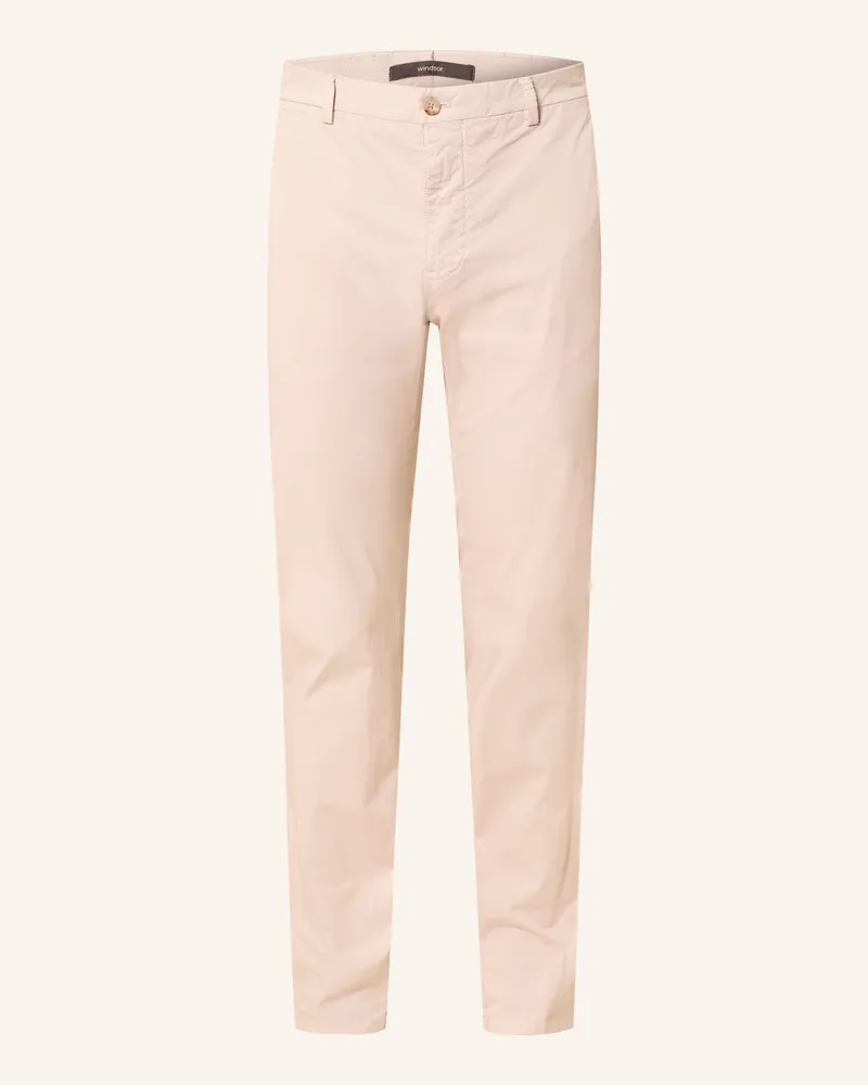 windsor. Chino Cino Extra Slim Fit beige Hellbraun