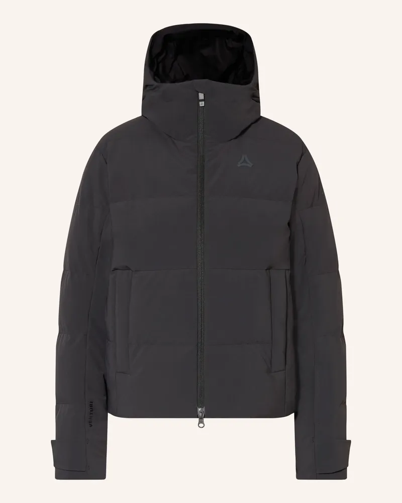 Schöffel Daunen-Skijacke Lumineo schwarz Schwarz
