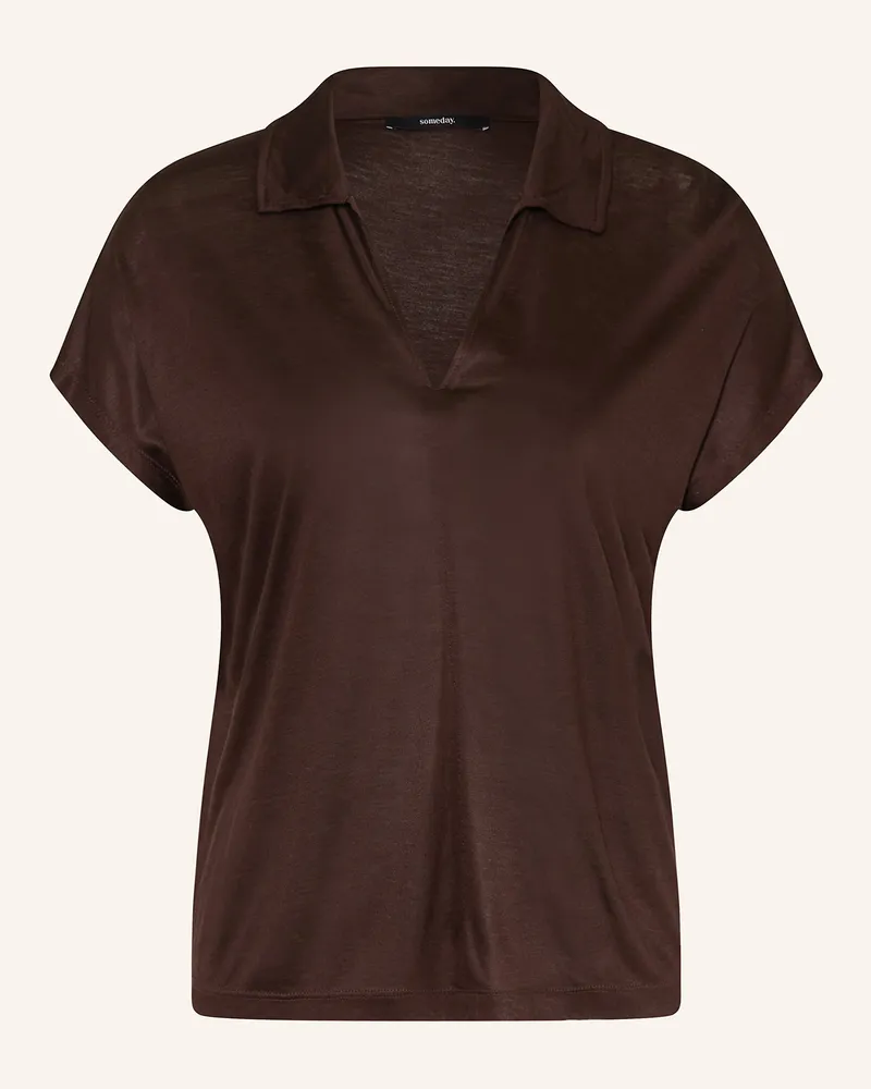 someday. Blusenshirt KENDRI Dunkelbraun