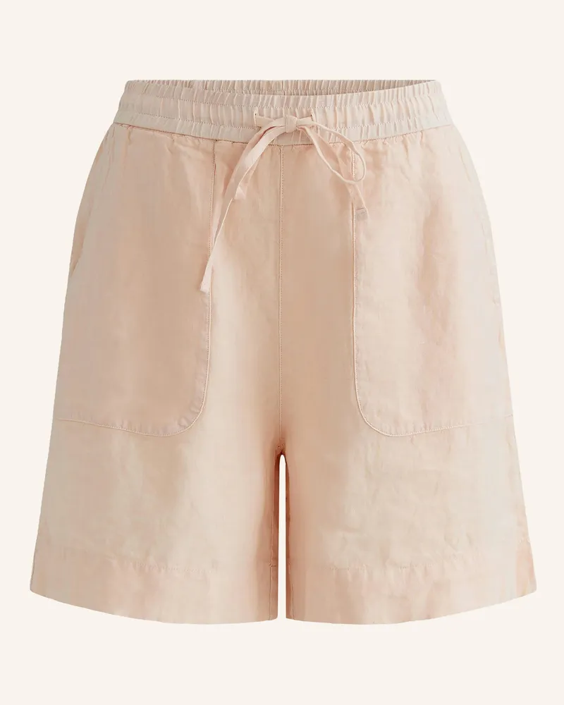 Oui  Leinenshorts Hellorange