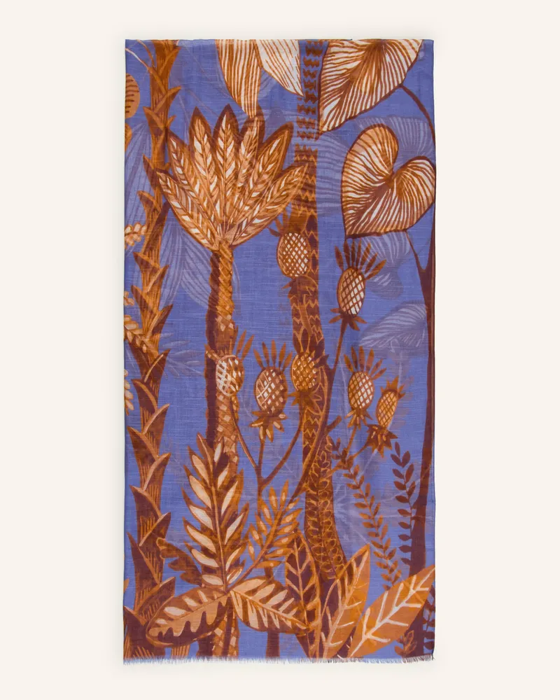 Barbieri Schal Hellblau