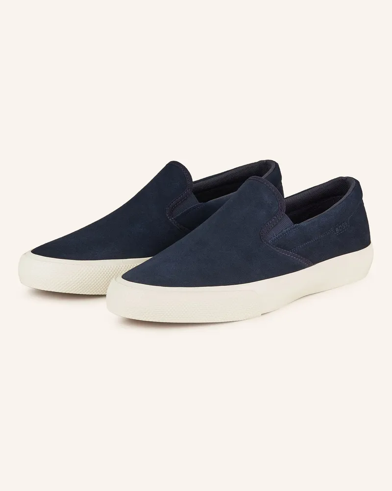 HUGO BOSS Slip-on-Sneaker AIDEN Dunkelblau