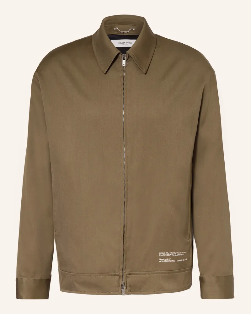 Golden Goose Overjacket JOURNEY Oliv